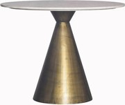 Masa Rotunda Bistro, Marmura, Metal, ELEGANCIA 100cm