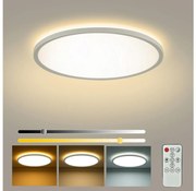 Brilagi - Lampă LED dimabilă ULTRA SLIM, 24W/230V, Ø 42 cm, albă + telecomandă