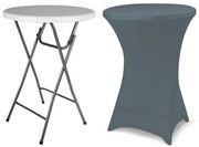 Masă pliabilă BISTRO incl. husă  elastică
