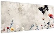 Tablou - Pajiște în beton (120x50 cm)