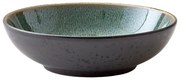 Bol mic verde/negru din gresie 1 l Gastro Green/Black – Bitz