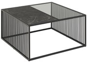 Masă de cafea DEVIN neagră