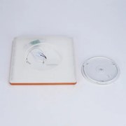 Brilagi - Plafonieră LED ultra-subțire pentru baie, 18W, 230V, 30x30 cm, roz auriu, IP54