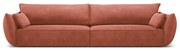 Canapea roșie 248 cm Vanda – Mazzini Sofas