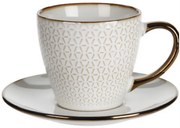 Cana pentru cafea sau ceai cu farfurioară DUNE, 210 ml