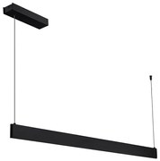 Lustră LED LINEA pe cablu, 36W, 230V, 3000/4000/5700K, CRI 90, negru
