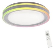 Plafonieră LED RGBW dimabilă SPHERIC LED/18W/230V Leuchten Direkt 15152-16 + telecomandă