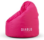 Fotoliul tip puf Diablo Chairs pentru copii: Roz