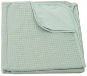 Patura din bumbac pentru patut copii DREAMLINE 75x100 cm - mai multe culori Culoare: Verde