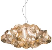 Lustra design Art Deco realizata manual Drusa velvet