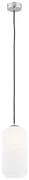 Pendul sticla design decorativ KALIMERA 14cm alb opal