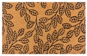 Covoraș de intrare din fibre de cocos 75x45 cm Leafs - Hanse Home