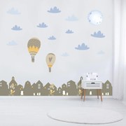 Autocolante de perete - Animale în oraș