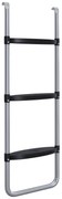 SPORTNOW Scară Acces Trambulină 3 Trepte sau 2 Trepte Late Capacitate 120kg 97x32cm | Aosom Romania