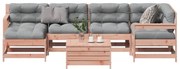 vidaXL Set mobilier de grădină cu perne, 7 piese, lemn masiv douglas