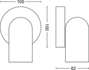 Philips - Spot LED RGBW reglabil PONGEE 1xGU10/4,8W/230V alb + telecomandă