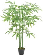 vidaXL Arbore din bambus artificial 384 de frunze 120 cm verde