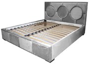 Pat tapitat Gold Cerc 180 x 200 M85