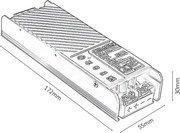 Sursă de alimentare încastrată pentru corpuri de iluminat în sistem de șină Rabalux 70206 LiTrack 100W/230V