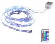 Bandă LED RGB dimabilă TEANIA 3m 16,2W/12/230V Leuchten Direkt 81209-70 + telecomandă