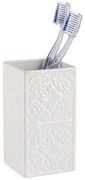 Recipient pentru periuțe de dinți CORDOBA, WENKO, alb