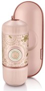 Espressor portabil Wacaco Nanopresso Dark Soul Pink, 18bar, 80 ml, Cafea macinata, Fara incarcare sau baterii, Husa, Roz