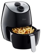 Aparat de gatit cu Aer Fierbinte Airfryer, Friteuza Zilan ZLN-3598,1350W, 2.6 litri, 80°C~200°C, Timer, Negru