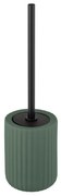 WENKO 24808100 - Perie WC BELLUNO 11,5 x 42 cm verde/negru