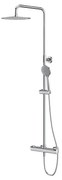 Cersanit S951-340 CITY set duș cu baterie termostatică crom lucios