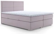 Pat matrimonial Boxspring 180 cm Menorra (roz) (cu sp. depozitare). 1020313