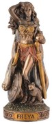 Mini statueta zeita dragostei Freya 9 cm