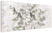 Tablou - Plante in ipsos (120x50 cm)