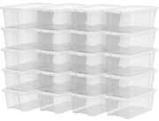 Set 20 cutii depozitare pantofi