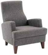 Fotoliu Kana Bergere Dark Grey