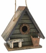 Căsuță din lemn pentru păsări Home, 20 x 20 x 12cm