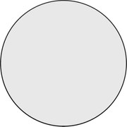 vidaXL Oglindă de perete rotundă, negru, Ø 60 cm