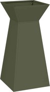 vidaXL Vază pe pilon Oliv 35 x 35 x 73 cm