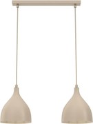 Lustră pe cablu NOAK CLASSIC 2xE27/15W/230V bej