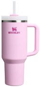 Termos roz cu pai din oțel inoxidabil 1,18 l Quencher H2.0 FlowState Tumbler Cherry Blossom – Stanley
