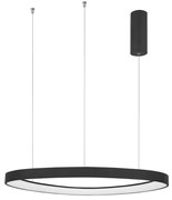 Lustra LED design modern circular ESTEVA negru NVL-9053552