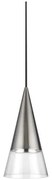 Lustră LED pe cablu Ideal Lux CONO 1xGU10/7W/230V d. 15 cm crom