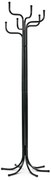 Suport de haine din metal Peg negru, 188 cm