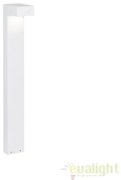 Stalp de iluminat exterior IP44 Sirio pt2 h80 BIANCO