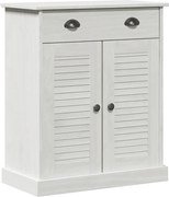 vidaXL Dulap de Baie cu raft VIGO Alb și Alb Antic 68 x 34 x 80 cm