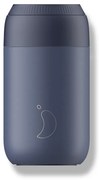 Cană termică Chilly's Bottles - albastru whale 340 ml, ediția Series 2
