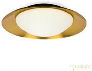 Plafoniera LED moderna SIDE 15W negru/cupru 62143