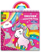 Carte de colorat Unicorn
