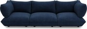 Canapea modulară Sumo Sofa Grand din catifea reiată, culori multiple - Fatboy Culoare: albastru închis (dreapta)