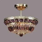 Plafonier cristal Bohemia L15 365/03/6 light amethyst