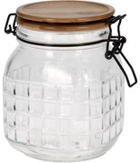 Borcan decorativ cu capac etanș, 1100 ml